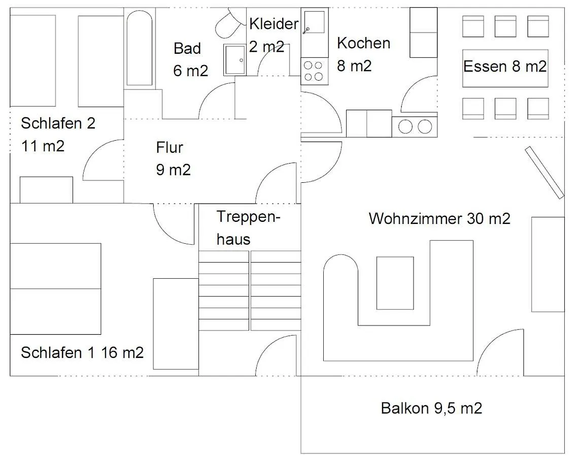 Kaline 2 Apartman Wildflecken
